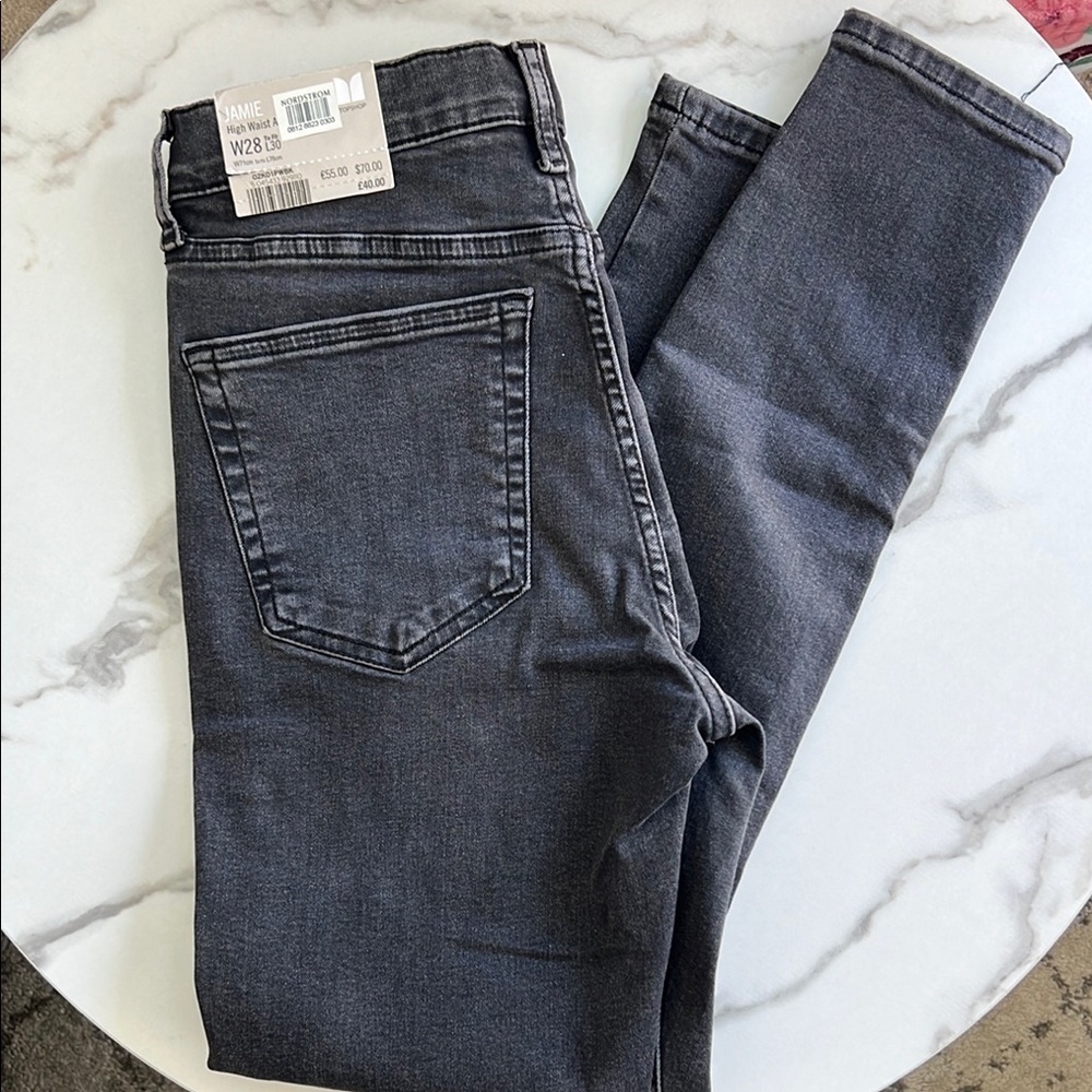 Top Shop Jamie Moto Jeans